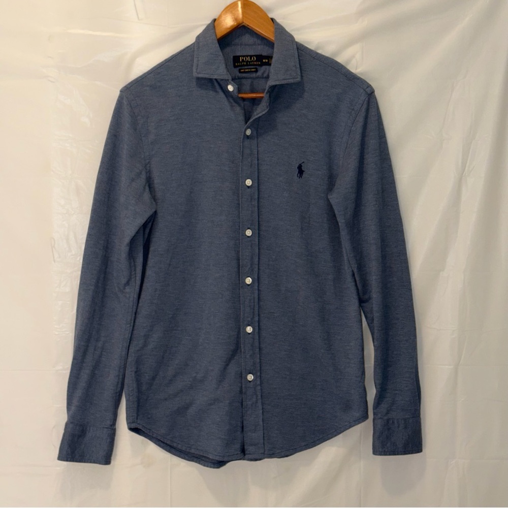 POLO RALPH LAUREN Classic Fit Knit Dress Shirt